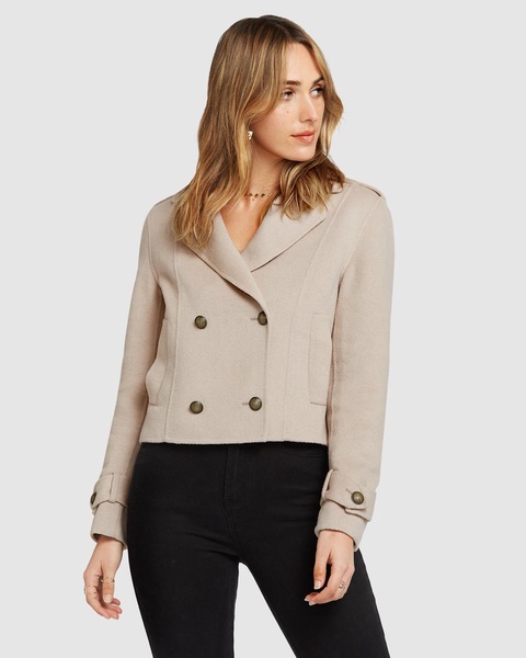 Women's Better Off Military Peacoat