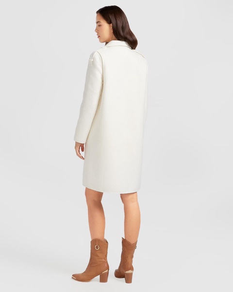 Palm City Wool Blend Coat