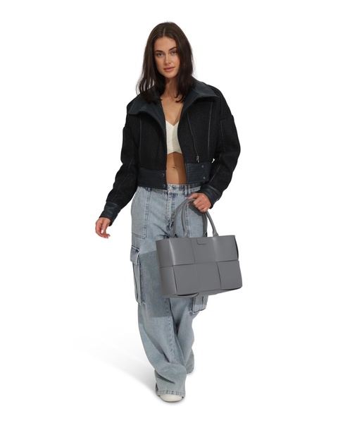 Women's Mad Love Cropped Bomber Jacket