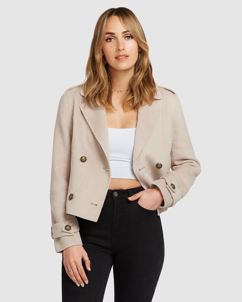 Women's Better Off Military Peacoat