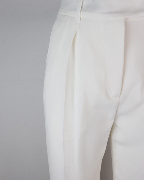 Pleat Detailed Tapered Trousers