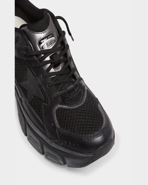 Men's Lightstar Mesh and Leather Sneakers