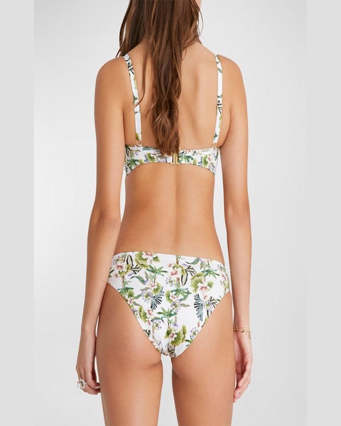 Daffodil-Print Judy Bikini Top (D-DD Cup)