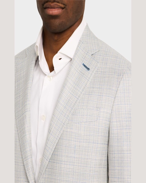 Men's Wool-Blend Tic Suit