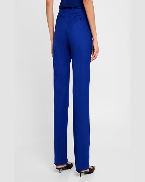 Straight-Leg Seasonless Wool Trousers