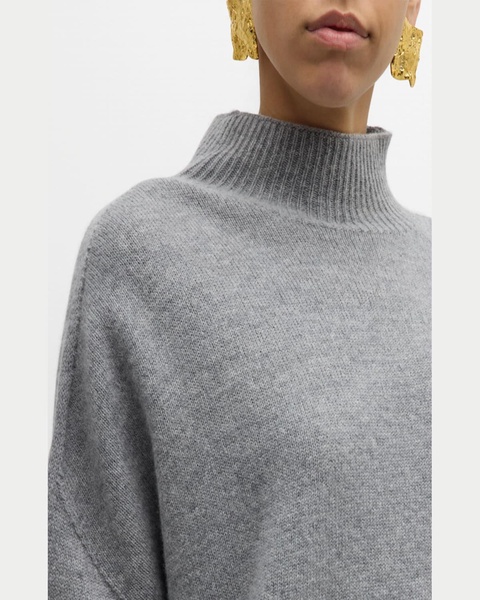 Turtleneck Wool-Cashmere Sweater
