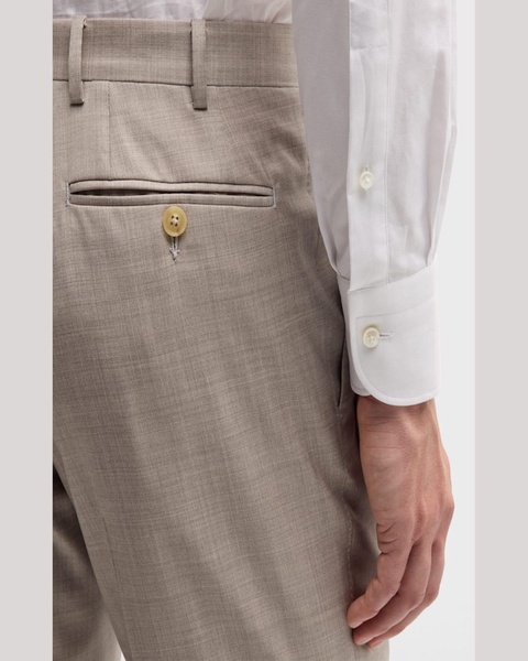 Men's Solid 150s Wool Twill Pants