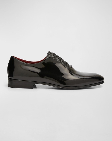 Men's Gianbattista Patent Leather Oxfords
