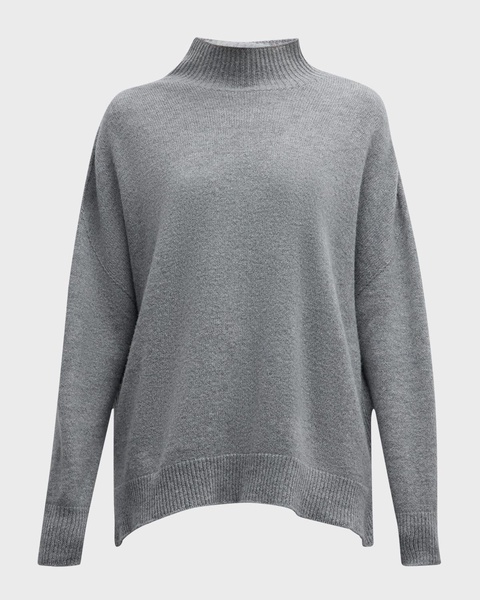 Turtleneck Wool-Cashmere Sweater