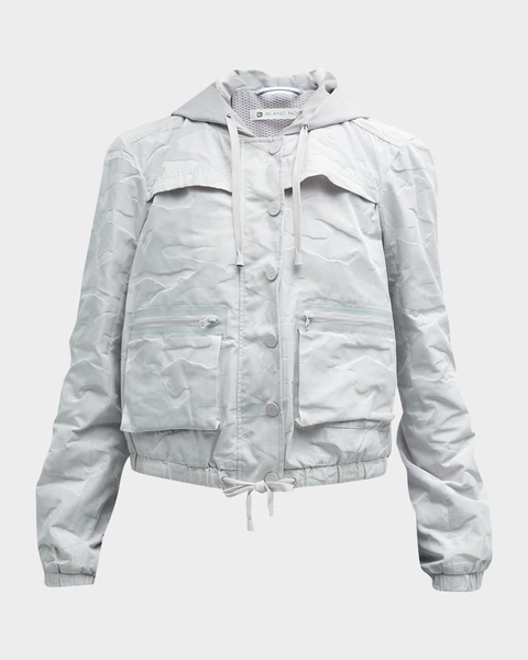 Skyfall Camo-Print Aviator Jacket