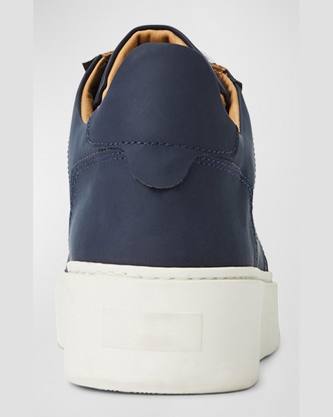 Men's Dezi Leather Low-Top Sneakers