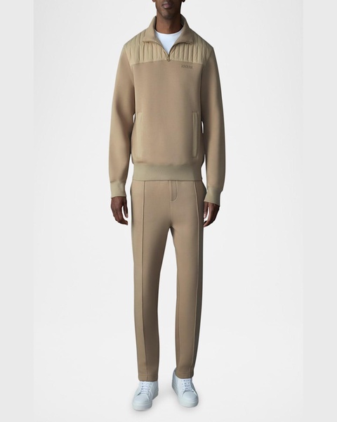 Men's Corey Hybrid Down Quarter-Zip Sweater