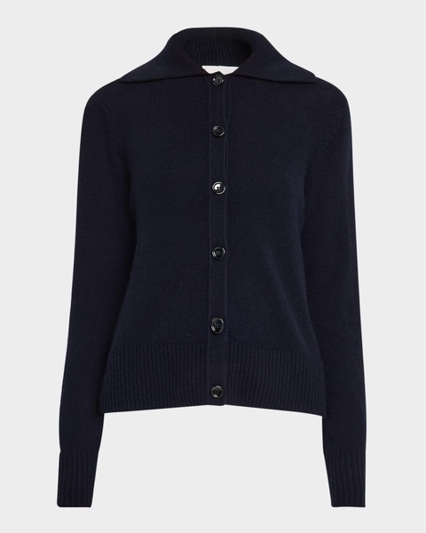 Cashmere Collared Cardigan