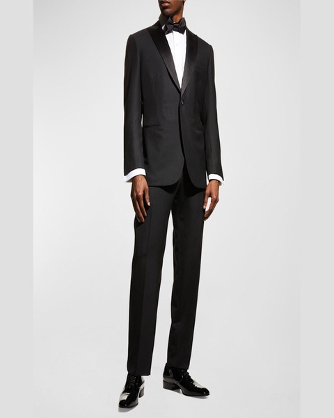 Men's Solid Wool Tuxedo