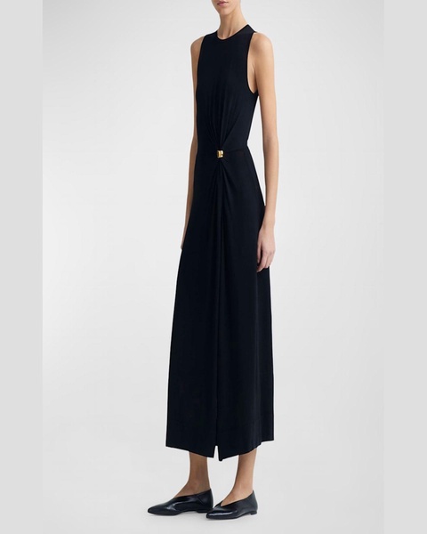 Saralien Gathered Midi Dress