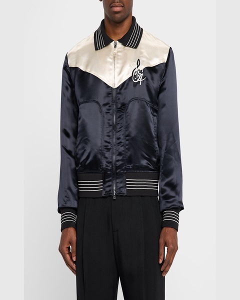 Men's MA Music Note Blouson Jacket