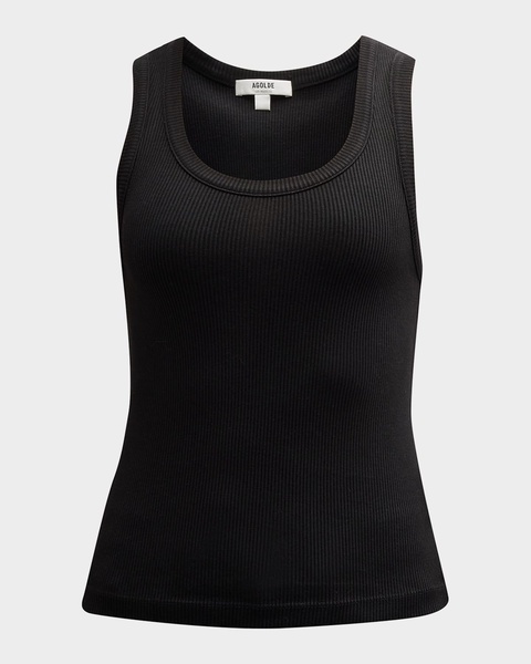 Poppy Scoop-Neck Tank Top