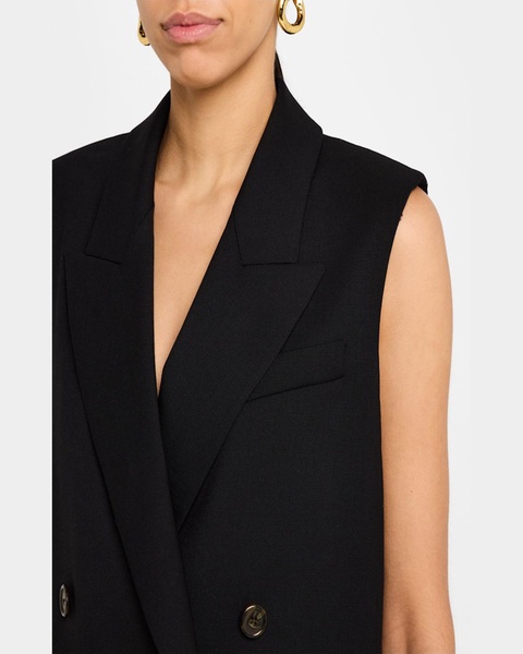 Bowery Double-Breasted Seasonless Wool Vest