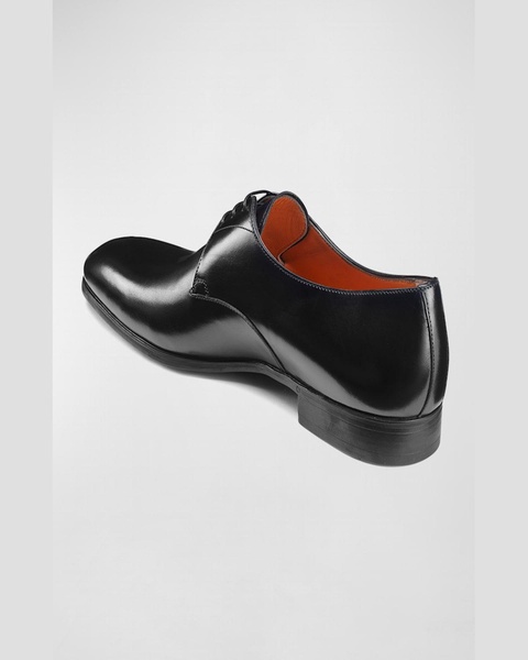 Men's Shiny Leather Dress Oxfords 