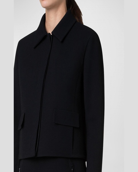 Timo Wool Crepe Short Jacket
