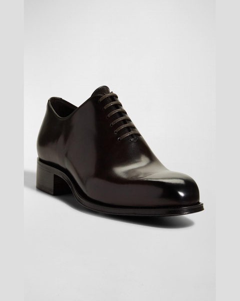 Men's Claydon Burnished Leather Oxfords