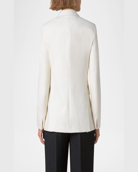 Malik Cashmere-Silk Single-Breasted Jacket