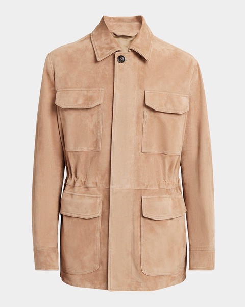 Men's Suede Field Jacket 