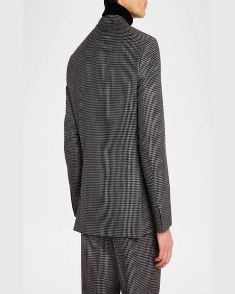 Men's Wool Check Suit