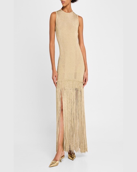Sydney Sparkly Fringe Maxi Dress