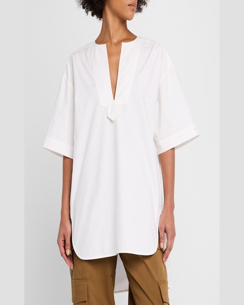 Erin Short-Sleeve Tunic Top