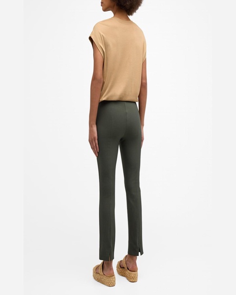 High-Waist Stitched-Front Leggings