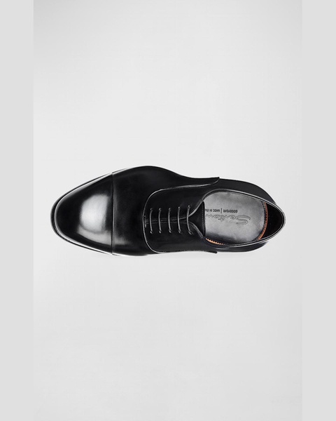 Men's Isaac Cap-Toe Leather Oxford Shoes