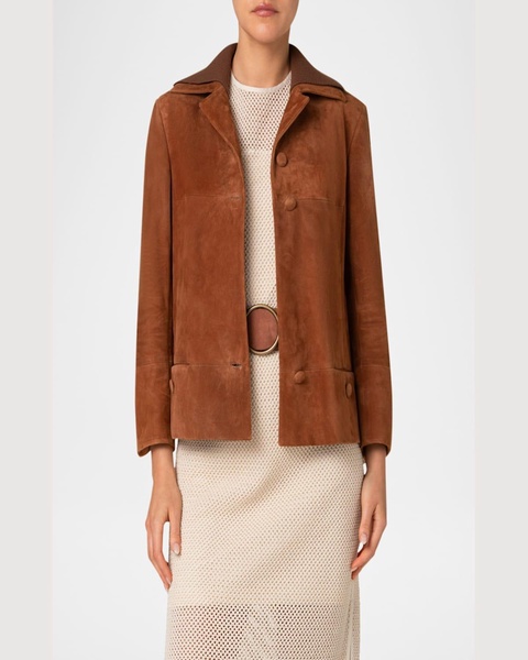 Goat Suede Jacket