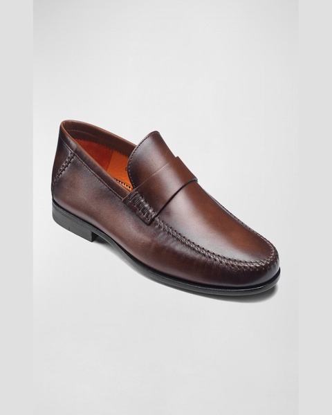 Men's Paine Whipstitched Leather Loafers