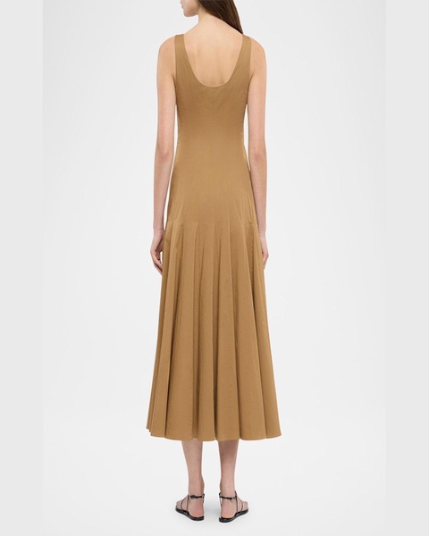 Sleeveless Flare Maxi Dress
