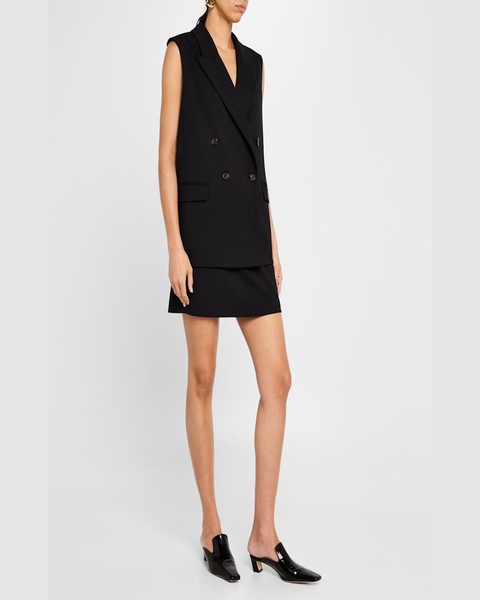 Bowery Double-Breasted Seasonless Wool Vest