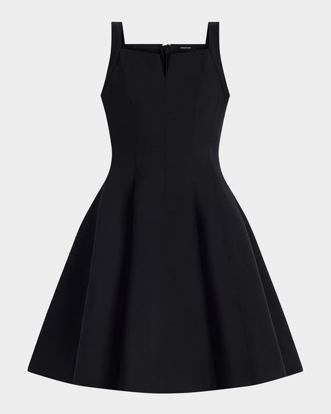 Tulip Pleated Fit-&-Flare Dress