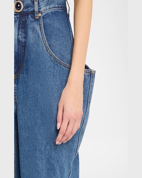Flare Pocket Jeans
