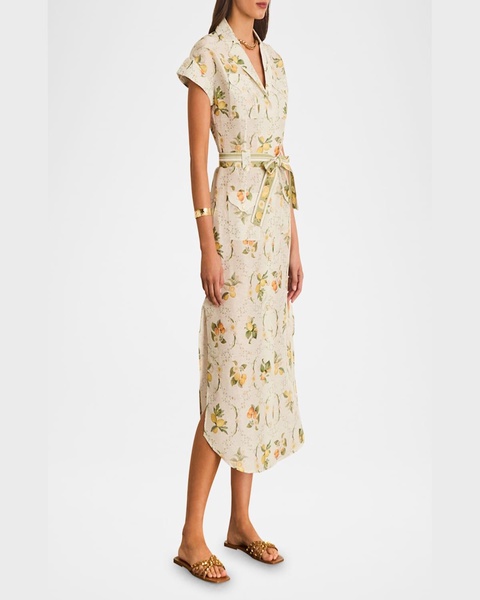 Camilla Belted Midi Shirtdress