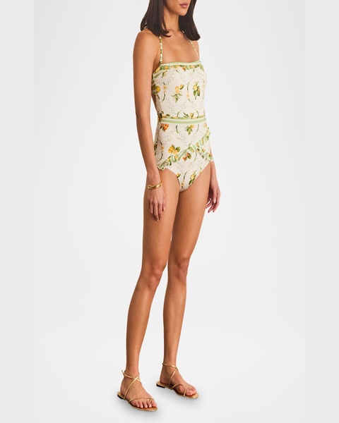 Bridget Bandeau One-Piece Swimsuit