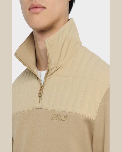 Men's Corey Hybrid Down Quarter-Zip Sweater