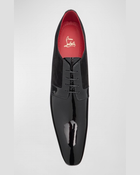 Men's Chickito Patent Leather Derby Shoes