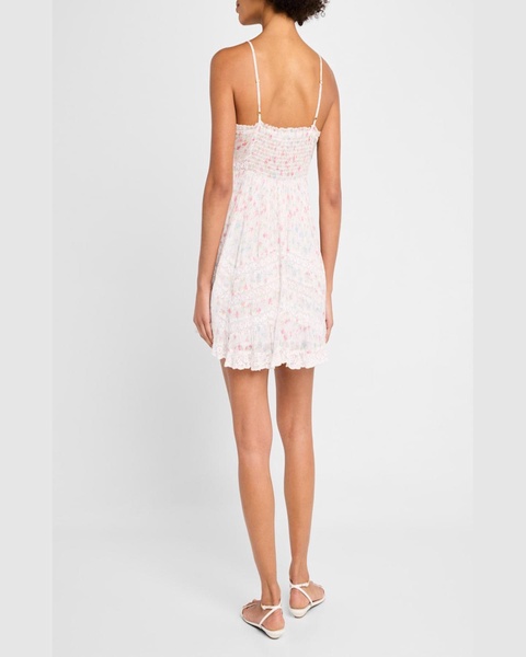 Alonna Cotton Floral Mini Dress