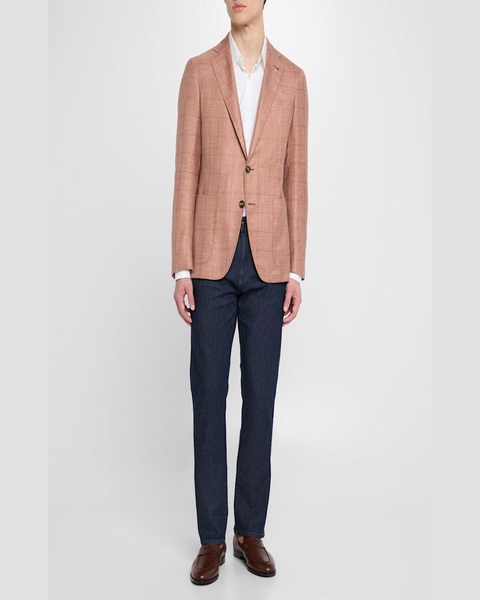 Men's Windowpane Sport Coat