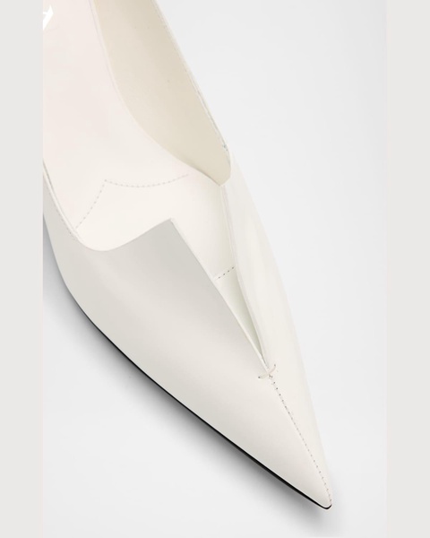 Modellerie Spiked Leather Pumps
