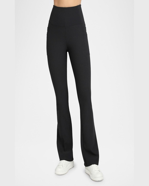 Directional Rib Bootcut Pants