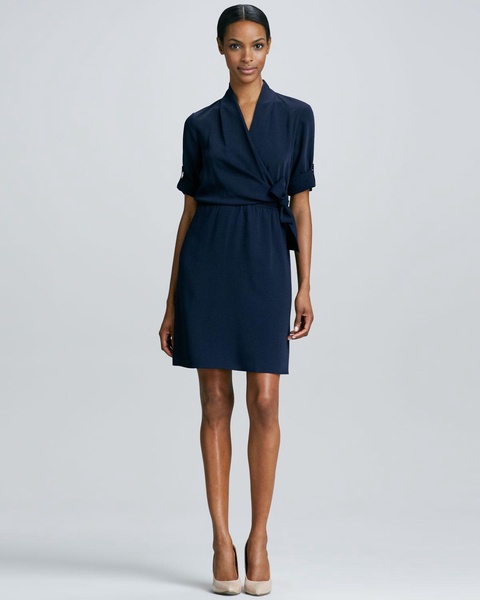 Silk-Blend Trench Coat