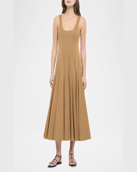 Sleeveless Flare Maxi Dress