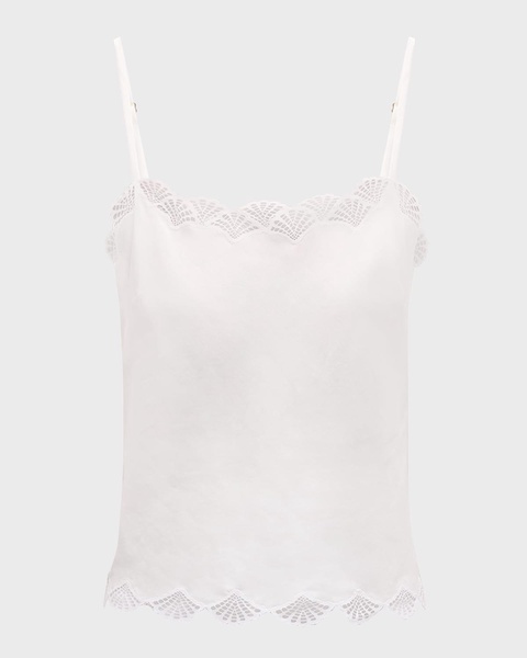 Colette Lace-Trim Cami Pajama Set