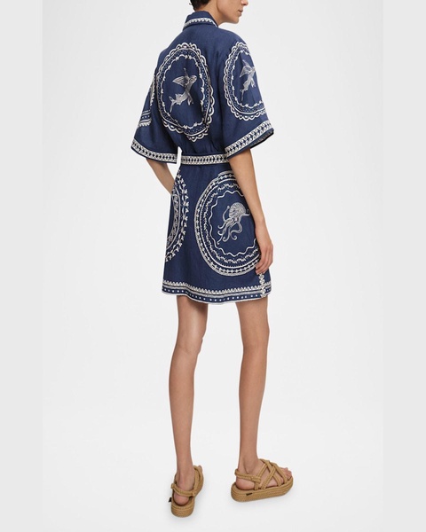 Oceane Mini Shirtdress